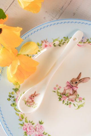 Spoon Easter Joy Rabbit 13 cm Isabelle Rose