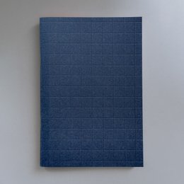 Risographie Notebook - Grid Deep Denim (13 x 19 cm)