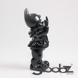 Stoobz Design Gnome F*ck You Black | 16x12x32 cm