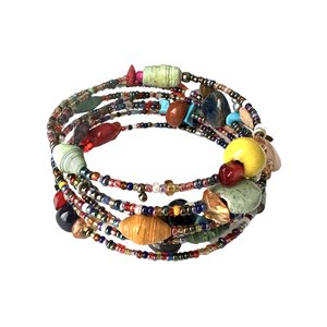 Funky Spiral Mix Bracelet Mixed Colours