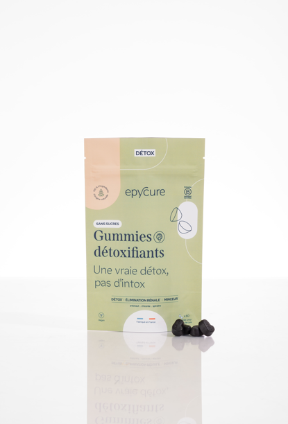 GUMMIES DETOX SANS SUCRES - 15 JOURS DE CURE - 4 gummies / jour