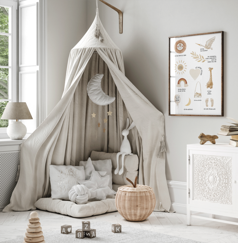 Affirmation poster children's room / affirmation / children's room poster