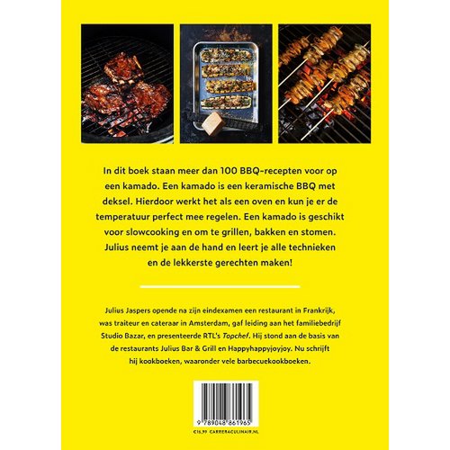 Julius Jaspers - BBQ recipes for a kamado