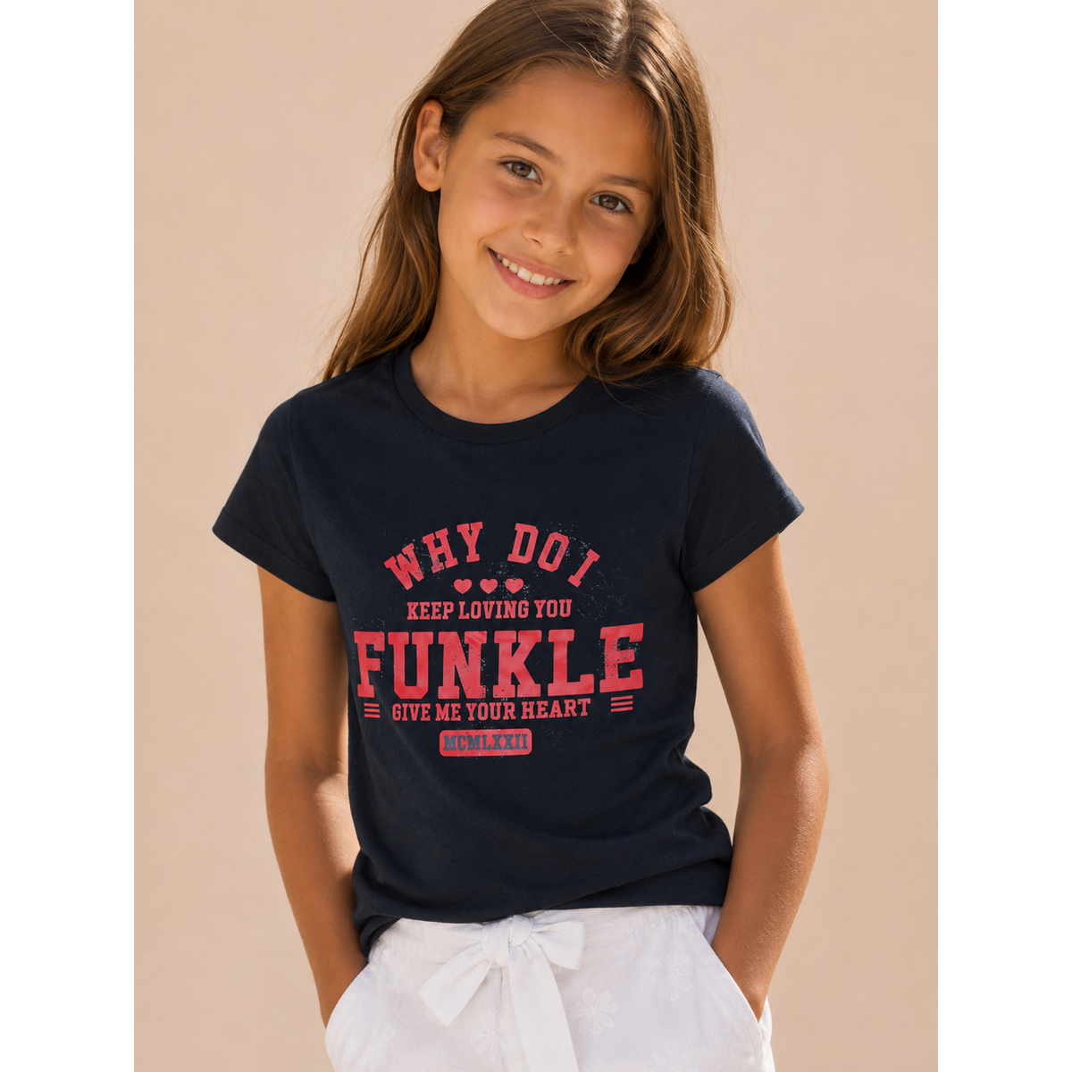 Hemd mit Funkle-Logo – Schwarzer Jersey