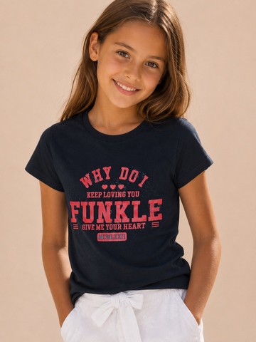 Funkle Logo Shirt – Black Jersey