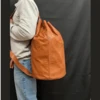 Handgemaakte leren cilindrische duffel – de Athlete & Voyager-serie
