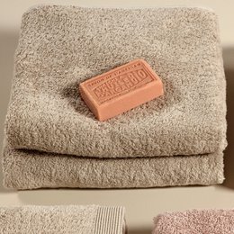 Como Shower Towel 70 x 140 cm - Beige