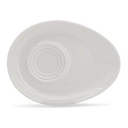 Platillo combinado con bandeja para galletas 16,5x12,5cm Alta White