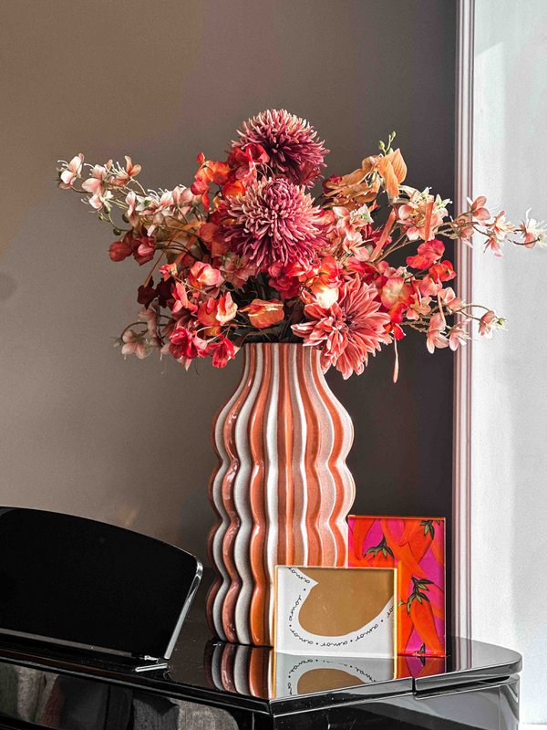 Photo frame Geo orange
