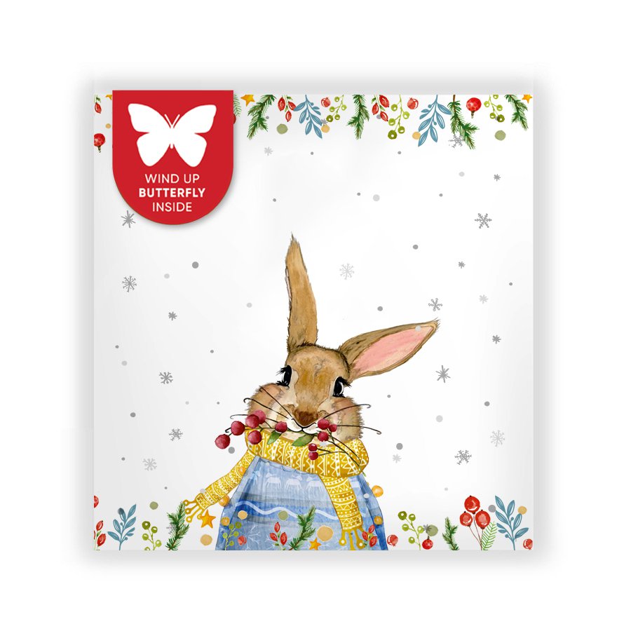 The Rabbit 2023 Symbol Greetings Card With Surprise