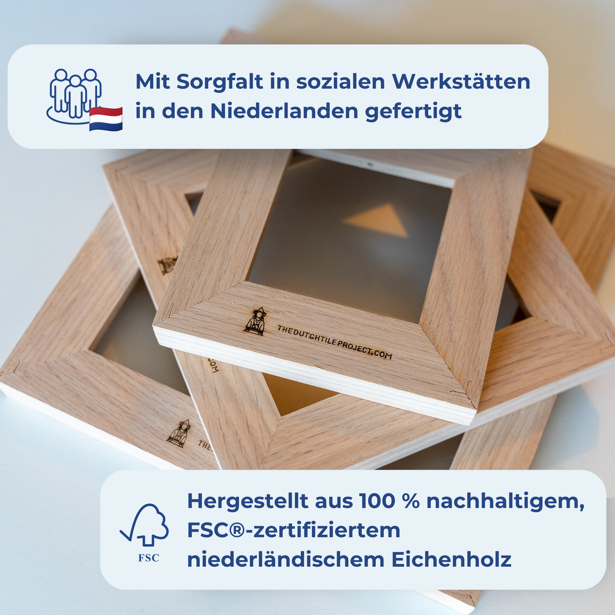Premium Oak Wooden Frame