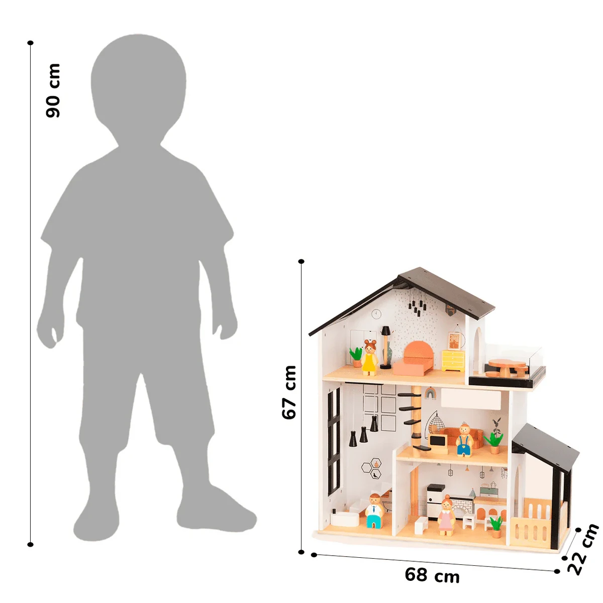Dollhouse BusyKids NORDI