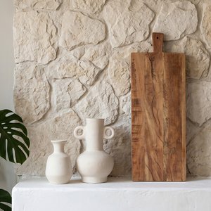 Farmwood-Servierbrett aus Holz, 60 cm