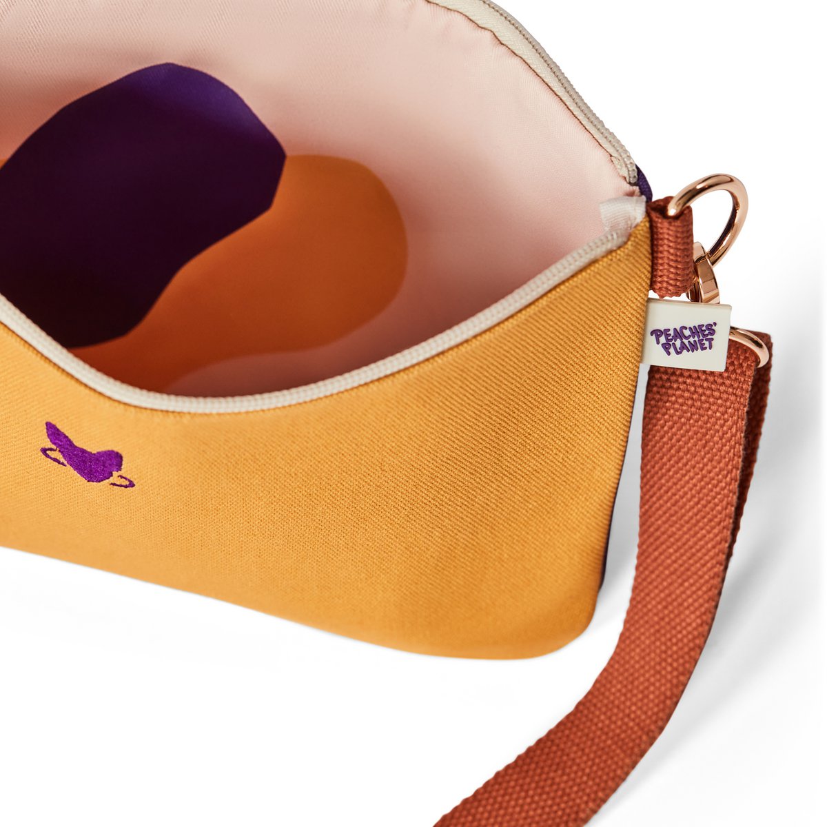 Peaches 'Planet Crossbody Bag & Hüfttasche Purple Adventures