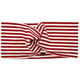 Hoofdband maritieme strip rode witte katoenen trui