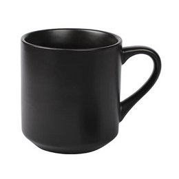 Taza de Café Negra 340 ml 6/caja