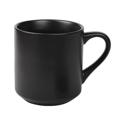 Taza de Café Negra 340 ml 6/caja
