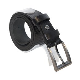 Leather Women's Belt Or Leather Men's Belt With Print Genuine Leather 4 cm Wide