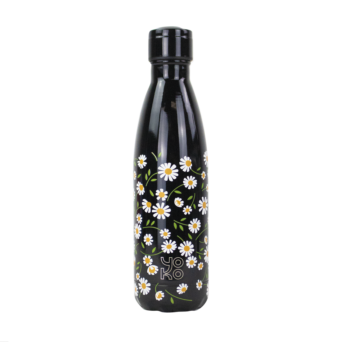BOUTEILLE ISOTHERME 500ML DAISY - Noire