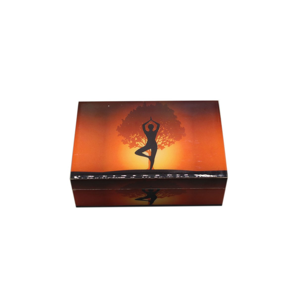 Yoga-Baum-Box (15x10cm)