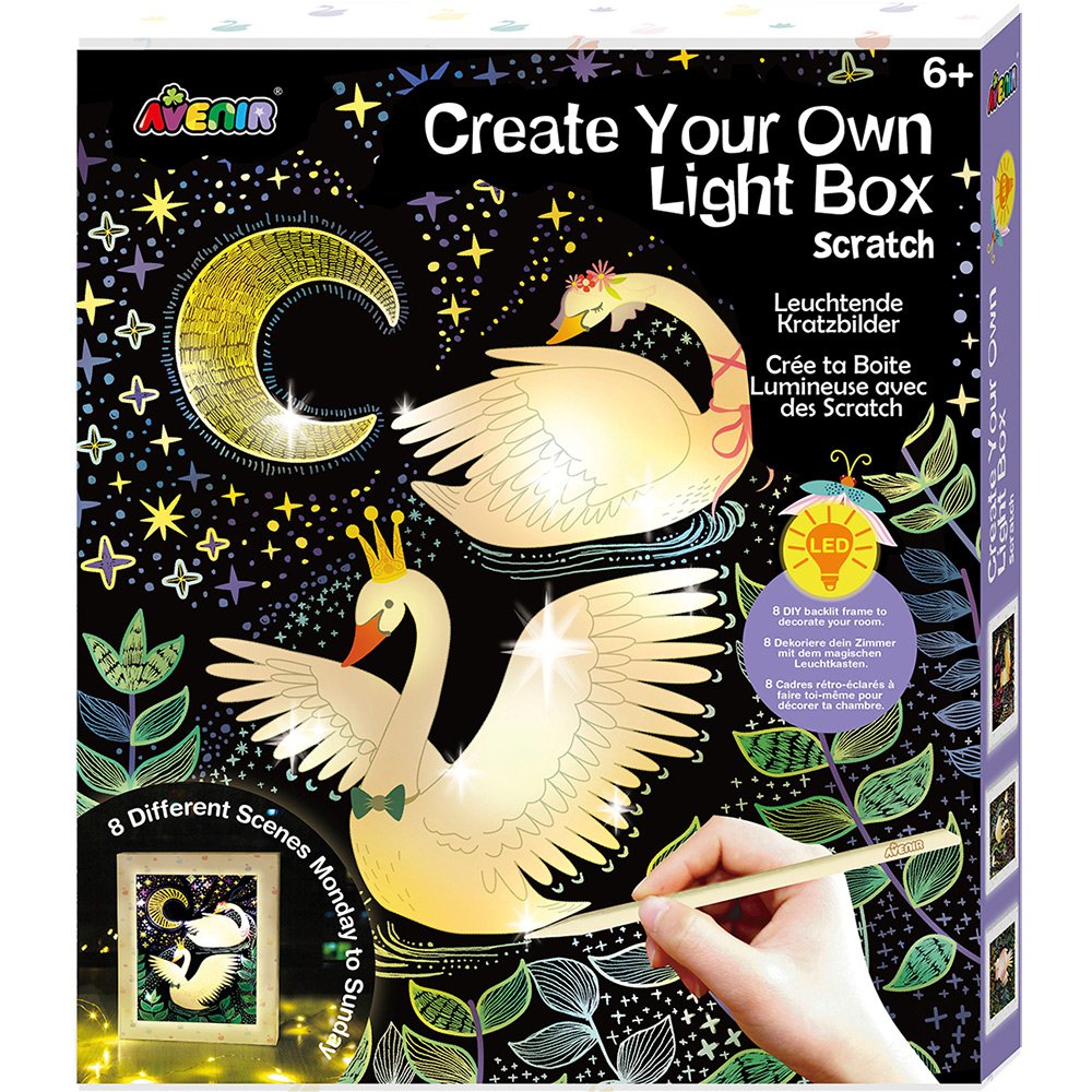 Scratch Art - Leuchtkasten