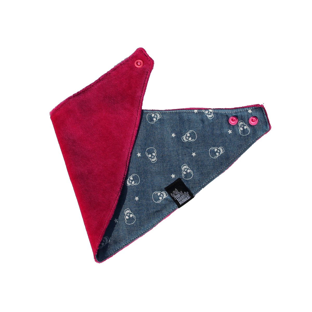 Bufanda Calaveras Y Estrellas