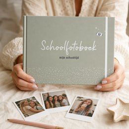 Fyllbooks Mijn schoolfotoboek - Olijfgroen