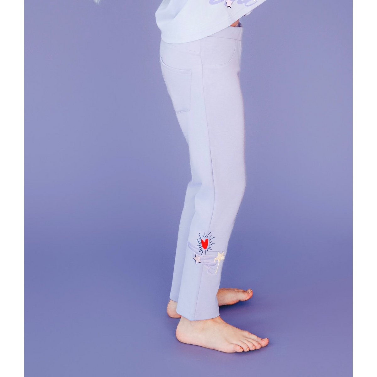 Zoe Zoom - Tregging Pastel Lilac