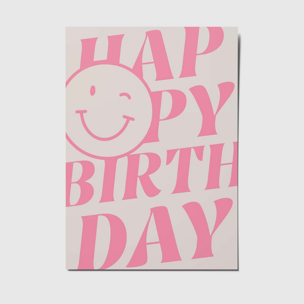Happy birthday - A6 postcard
