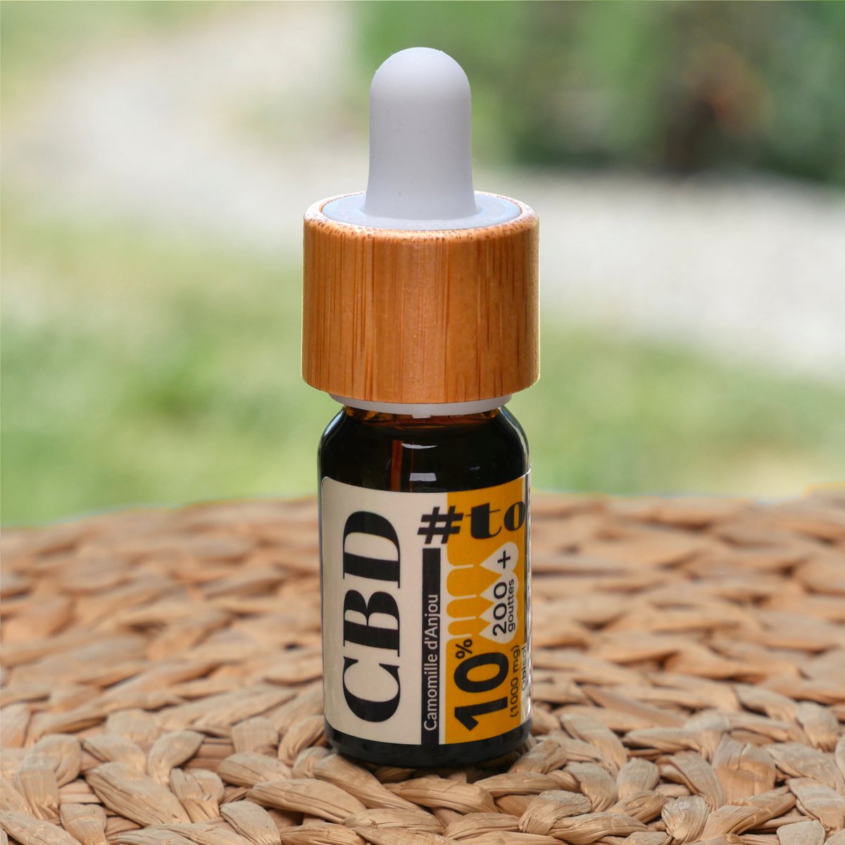 Huile CBD 10%, synergie camomille
