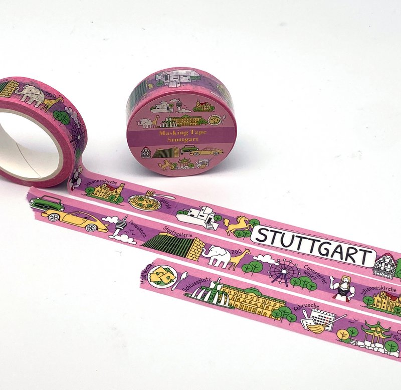 Nastro adesivo per città tedesche Citytape / nastro Washi
