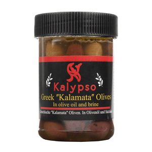 Frische "Kalamata"-Oliven - Plastikdose 230g