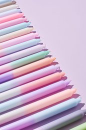 DIY Box Dip Dye-kaarsen: Neon-editie