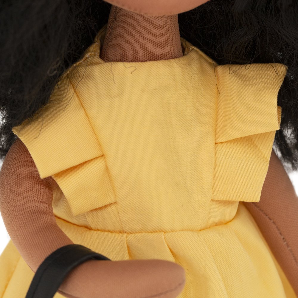 Soft toy, Sweet Sister - Tina in a Yellow Dress + bonus accessories set (35cm)