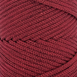 Sensy Premium 5mm Sparkle - 82 yardas 90% Polipropileno / 10% Poliéster Macrame Cord