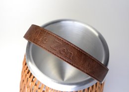 Le Zen Enzy Brown - vinoteca con altavoz y luces LED