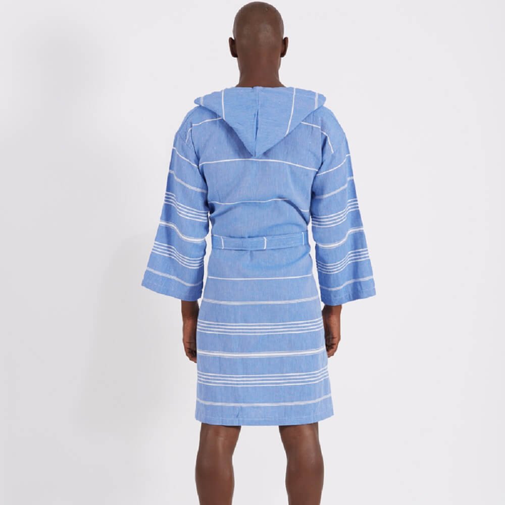 Trendy unisex katoenen hamam badjas