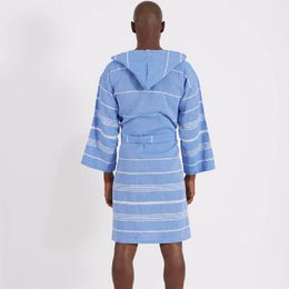 Modny szlafrok unisex z bawełny hammam