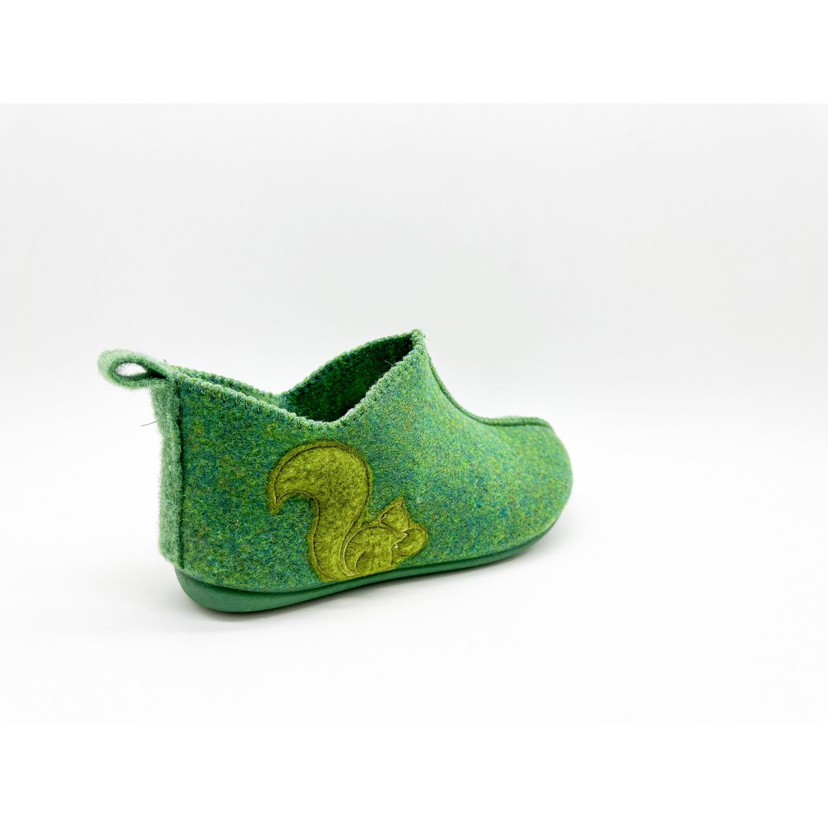 thies 1856 ® Kids PET Slipper Boot vegan green