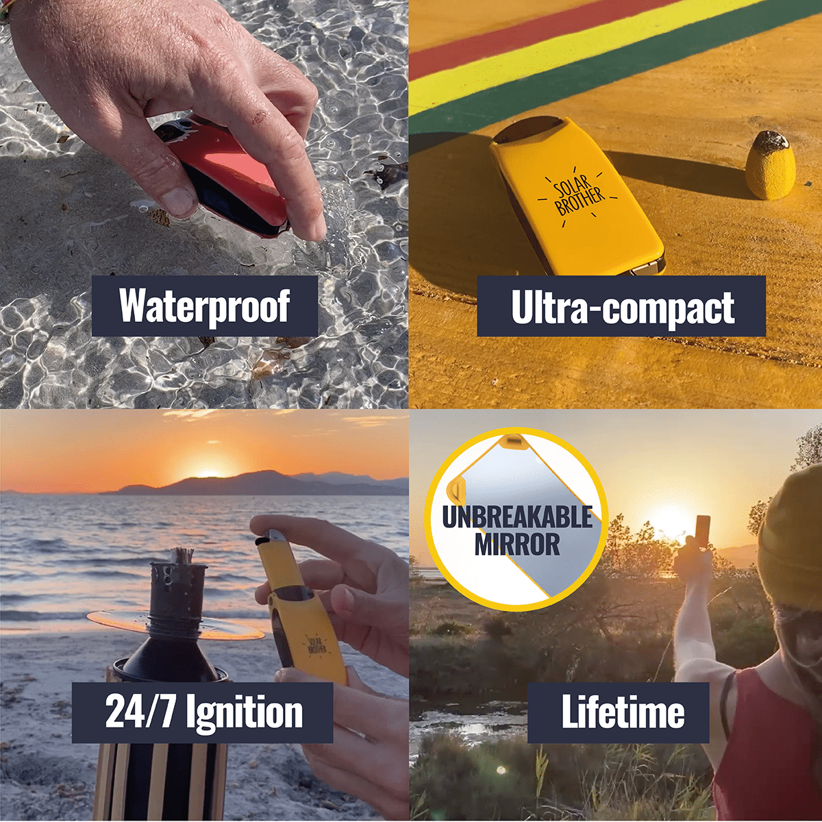 SUNCASE GEAR® Solarfeuerzeug