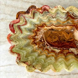 Middenstuk Dienblad Lichtgroen Onyx