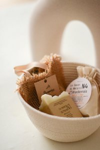 Ronde katoenen mand XS