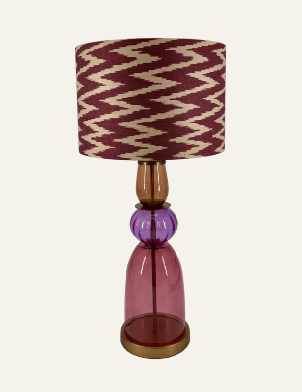 Pied de lampe Rose