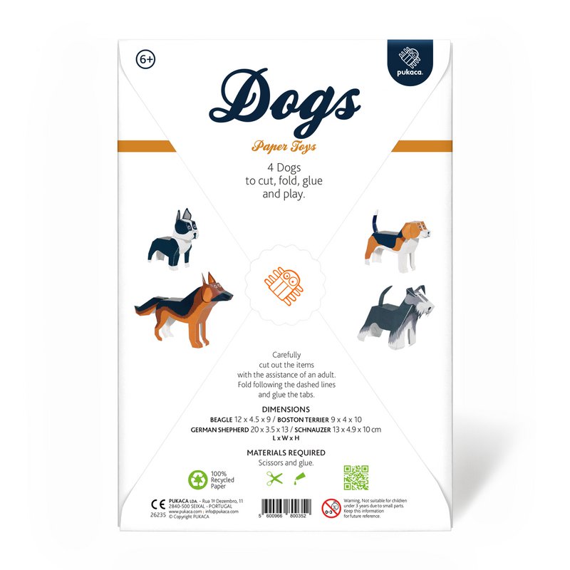 Dogs Paper Toys