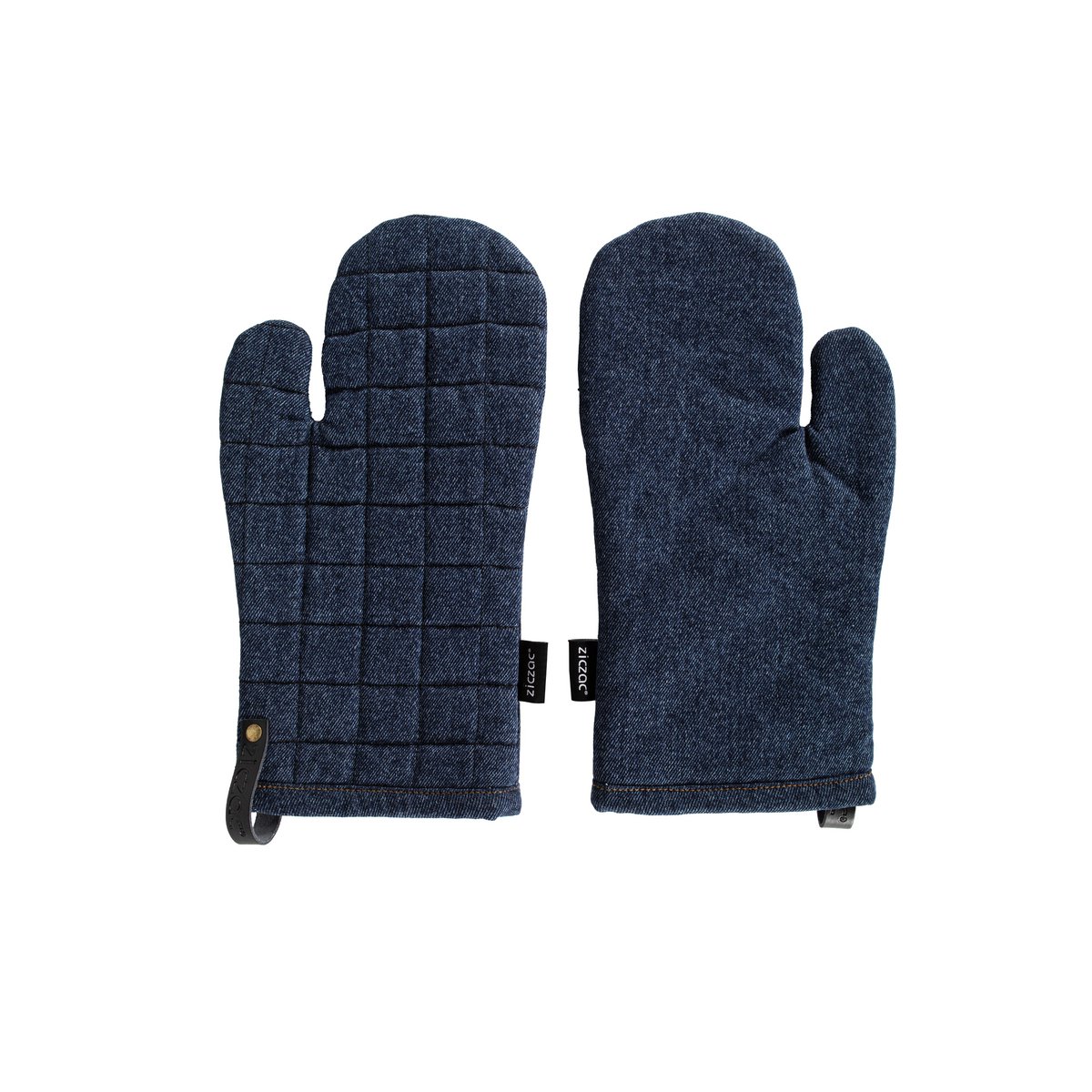 Rękawiczki jeansowe DENIM 18x32cm, ZESTAW/2, kolor niebieski
