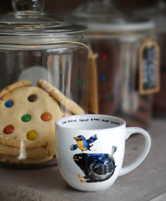 Taza »Una pequeña teta no puede hacer ningún daño.«