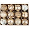 VINTAGE-BOX GLASKUGELN 12 TEILIGES SET (HOFF7939)
