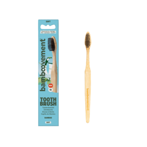 Bamboo Toothbrush | Diamond-Shaped Head for Superior Reach