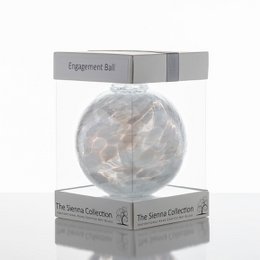 Sfera dello spirito da 10 cm - Fidanzamento - bianca