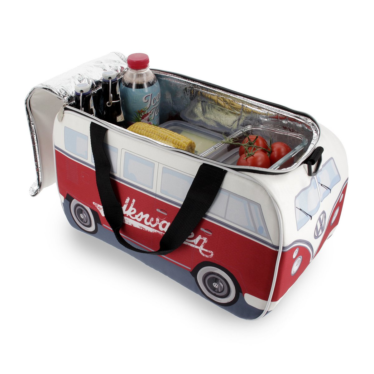 Volkswagen VW T1 Bus Kühltasche (25 l) - Rot